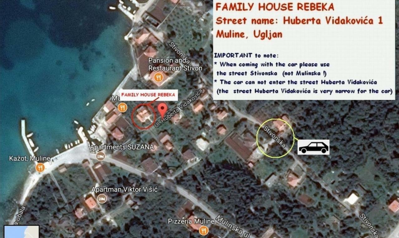 Apartamento Family House Rebeka Ugljan Exterior foto
